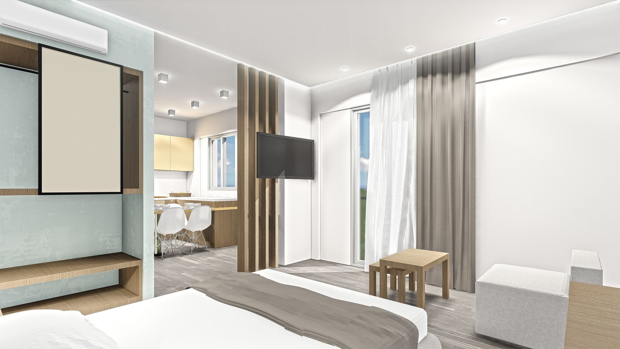 Akalli Luxury Studios Ixia  Bagian luar foto