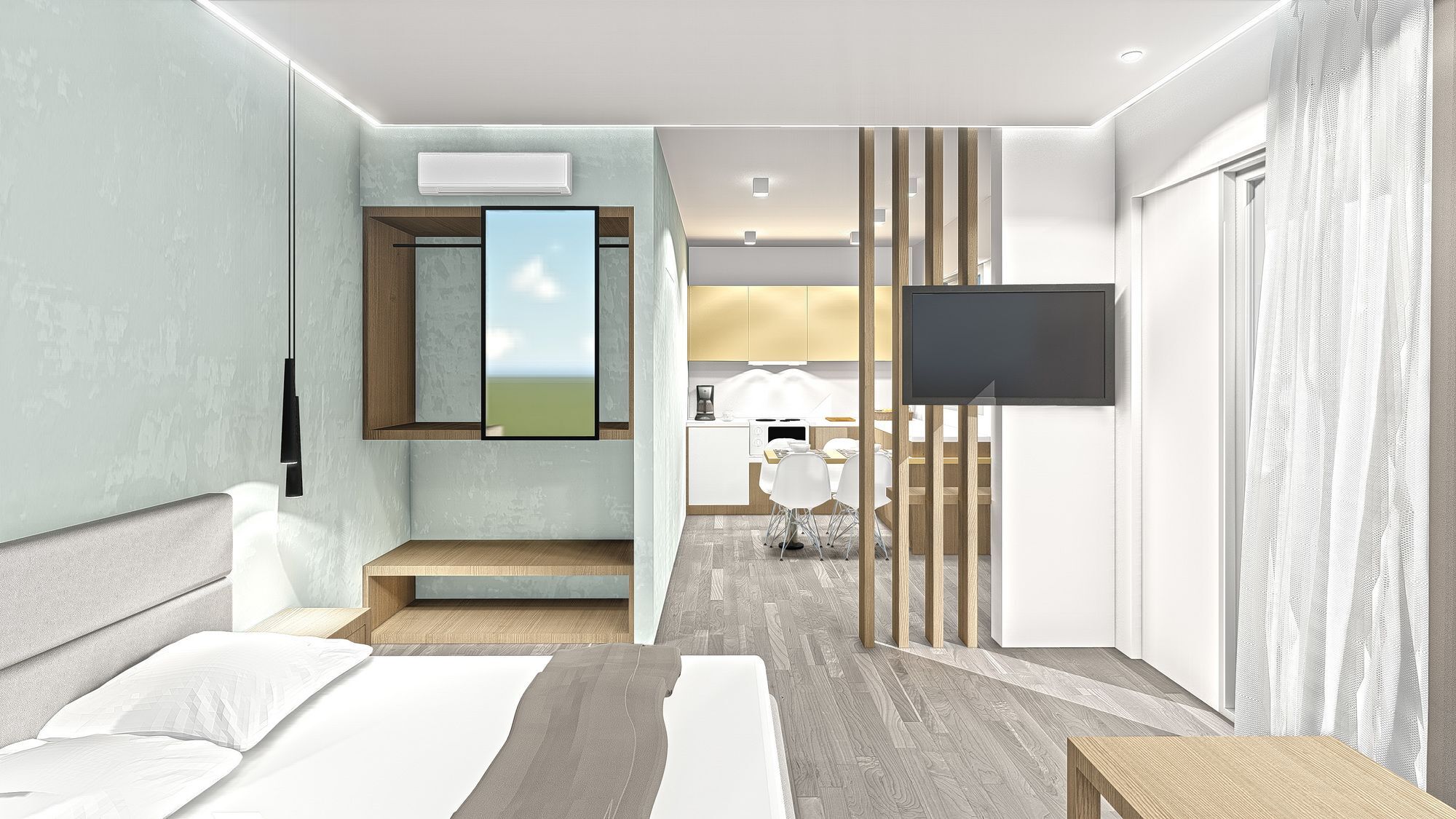 Akalli Luxury Studios Ixia  Bagian luar foto
