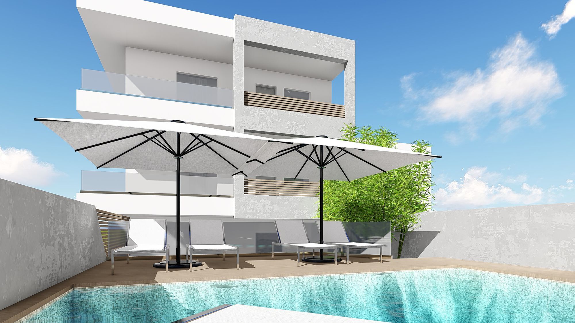 Akalli Luxury Studios Ixia  Bagian luar foto