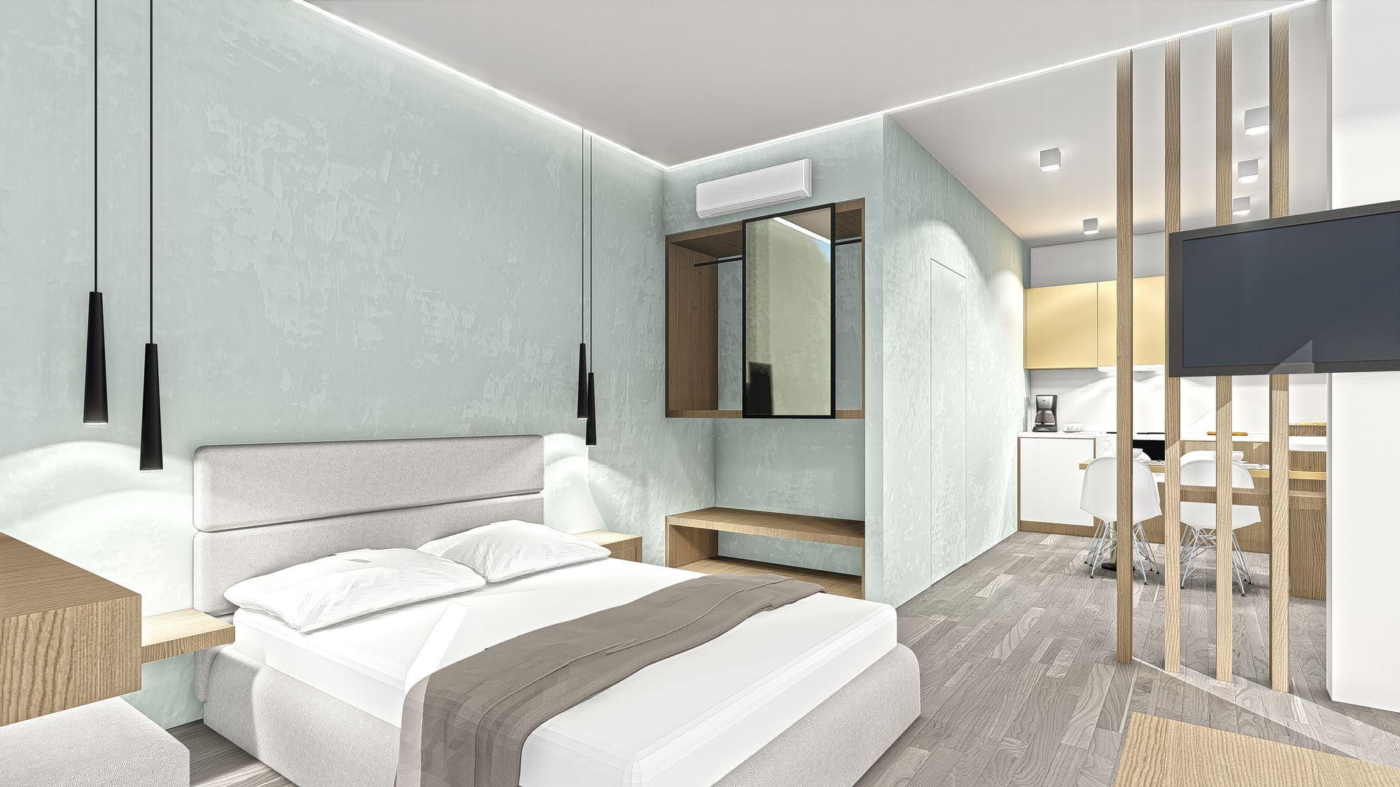 Akalli Luxury Studios Ixia  Bagian luar foto